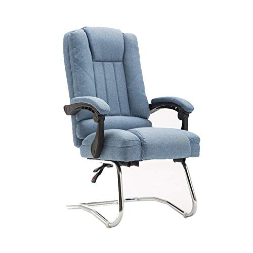 Mlaea Executive Computer Desk Chair, Living Room Computer Chair with Back and Neck Support, Dining Chair Desk Task Chair, 49 * 50 * 66CM(Color:#1)