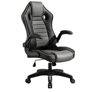 sieham chairs,gaming chair, ergonomic office chair sturdy durable bedroom chair office meeting room executive swivel desk chair/black/50 * 48 * 110-118cm