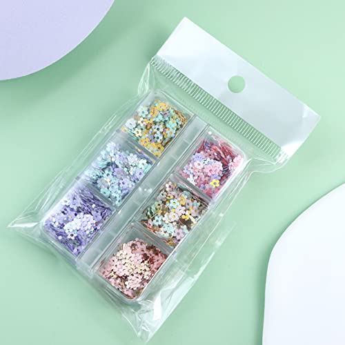 Flower Glitter Confetti Epoxy Resin Mold Fillers Nail Sequin Glitters Nail Decors Resin Filling Materials