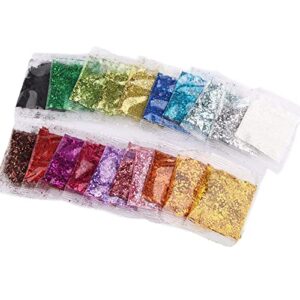 1 set glitter powder sequins flakes resin epoxy mold filling sequins for nail art decoration diy jewelry making