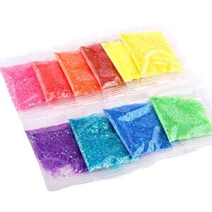 1 Set Glitter Powder Sequins Flakes Resin Epoxy Mold Filling Sequins for Nail Art Decoration DIY Jewelry Making