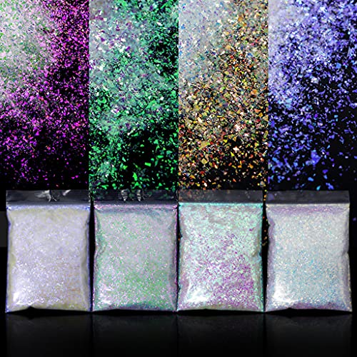 Nail Art Glitter Sequins Flakes Colorful Irregular Confetti Glitter Sequins for DIY Craft Face Body Glitters