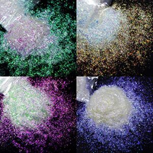 Nail Art Glitter Sequins Flakes Colorful Irregular Confetti Glitter Sequins for DIY Craft Face Body Glitters