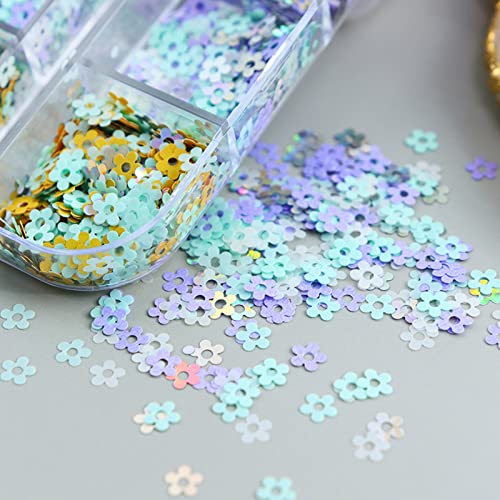 Flower Glitter Resin Fillings Flakes Sequins Epoxy Resin Mold Fillers for DIY Jewelry Making Nail Art Decors