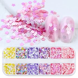 Flower Glitter Resin Fillings Flakes Sequins Epoxy Resin Mold Fillers for DIY Jewelry Making Nail Art Decors