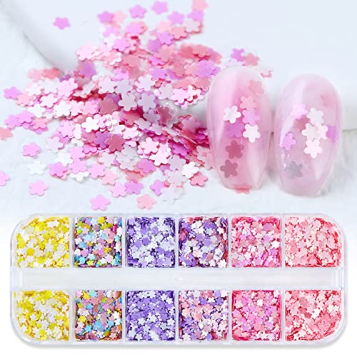 Flower Glitter Resin Fillings Flakes Sequins Epoxy Resin Mold Fillers for DIY Jewelry Making Nail Art Decors