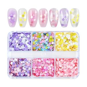 Flowers Glitter Resin Fillings Flakes Sequins Epoxy Resin Mold Fillers for DIY Jewelry Making Nail Art Decors