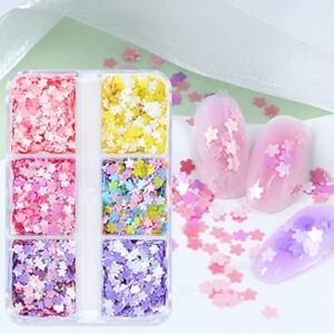 Flowers Glitter Resin Fillings Flakes Sequins Epoxy Resin Mold Fillers for DIY Jewelry Making Nail Art Decors