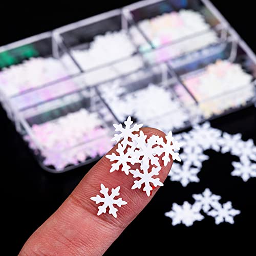 Snowflake Glitter Resin Fillings Flakes Sequins Epoxy Resin Mold Filler for DIY Jewelry Making Nail Art Decor