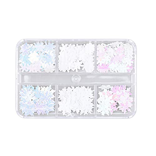 Snowflake Glitter Resin Fillings Flakes Sequins Epoxy Resin Mold Filler for DIY Jewelry Making Nail Art Decor