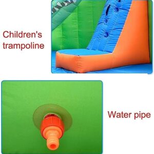 Inflatable Castle Children's Climbing Trampoline Children's Outdoor Playground Water Park Slide Naughty Castle