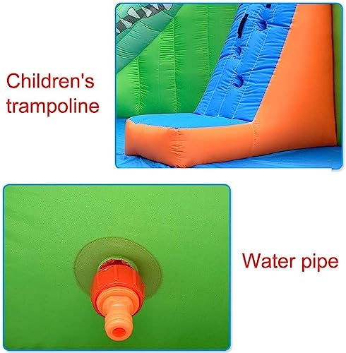 Inflatable Castle Children's Climbing Trampoline Children's Outdoor Playground Water Park Slide Naughty Castle