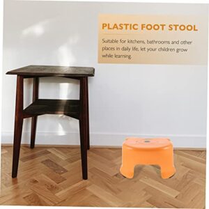 LIFKOME 3pcs Cartoon Plastic Stool Plastic Step Stools for Adults Bathroom Stool for Toddlers Porta Potty for Adults Potty Training Kitchen Helper Stool for Toddlers Shower Seat Stool Poo