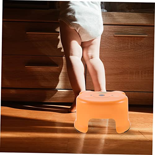 LIFKOME 3pcs Cartoon Plastic Stool Plastic Step Stools for Adults Bathroom Stool for Toddlers Porta Potty for Adults Potty Training Kitchen Helper Stool for Toddlers Shower Seat Stool Poo