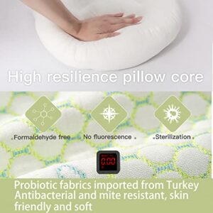 Emachi Pregnancy Pillow for Pregnant Women, Soft Pregnancy Body Pillow, Pillow Used to Support and Relieve Pain or discomfort in The Waist, Abdomen and Buttocks, Gold