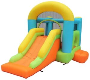 castle bouncer with slide inflatable castle playground equipment children's play house indoor and outdoor small trampoline inflatable bouncy castle