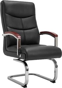 whlong home office chairs, ergonomic executive chair for home, pu leather high back computer chair executive chairs(color:a)