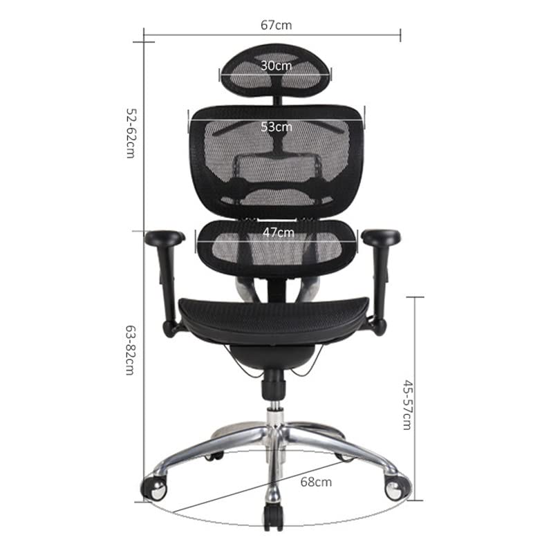 HOUKAI Ergonomic Waist Computer Chair Home Game Lift Study Office Chair Comfortable Sedentary Boss Intelligent Lumbar Support