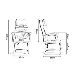 DCOT Chairs Office Chair Swivel Seat Ergonomic Executive Chair Computer Desk Chair Height Durable Strong