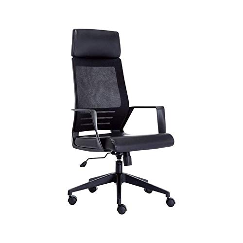 HOUKAI Executive Adjustable Office Chair, Ergonomic Computer Chair Ergonomic Backrest Swivel Chair (Color : D)