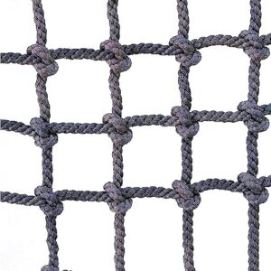 ekidaz hxrw rope net kids climbing frame net outdoor playground safety net rope net for kids sturdy and durable playground sets for backyards (size : 1 * 3m(3.3 * 9.9ft))