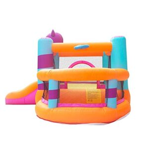 Castle Bouncer with Slide Inflatable Bouncy Castle,Large Inflatable Castle Children's Indoor Outdoor Playground Inflatable Bouncy Castle