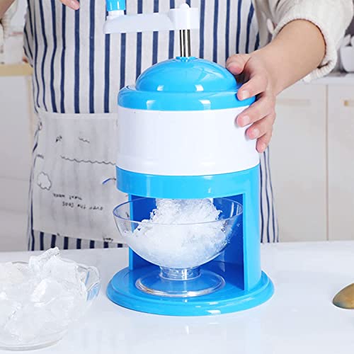 Shaved Ice Maker Machine,Snow Cone Machine Shaved Ice,Hand-Shaved Ice Machine, Manual Fruit Smoothie