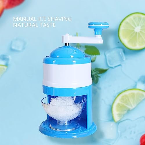 Shaved Ice Maker Machine,Snow Cone Machine Shaved Ice,Hand-Shaved Ice Machine, Manual Fruit Smoothie