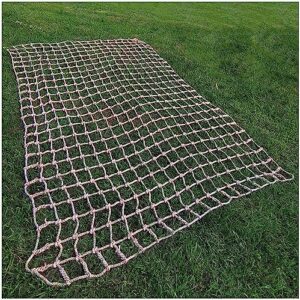 ekidaz hxrw rope net kids rope climbing net cargo netting for indoor outdoor balcony stairs protective safety net playground sets for backyards (size : 2 * 4m(6.6 * 12.12ft))