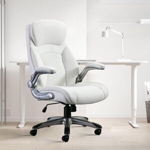 phoenix home executive office chair, white