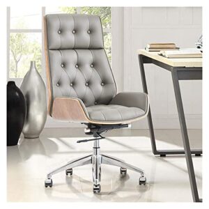 jfgjl executive massage ergonomic swivel high back thick cushion pu leather office chair