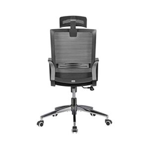 jfgjl commercial ergonomic high back executive mesh chair, with adjustable lumbar support comfortable backrest simple swivel chair lift