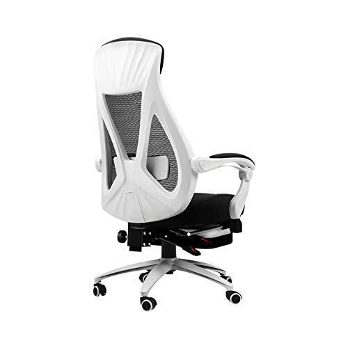 ZLBYB Capacity Ergonomic Computer Mesh Recliner Executive Swivel Office Desk Chair Task Chair and Lumbar Support (Color : OneColor)