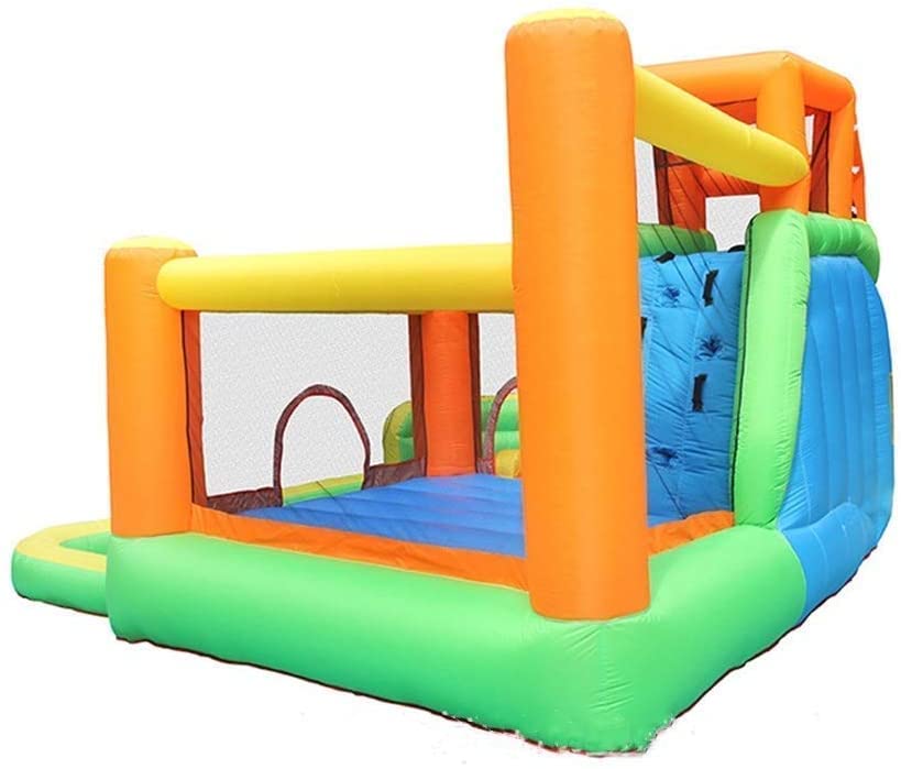 Inflatable Castle Inflatable Castle Family Children's Playground Outdoor Play Equipment Small Trampoline Slide Combination for Kids