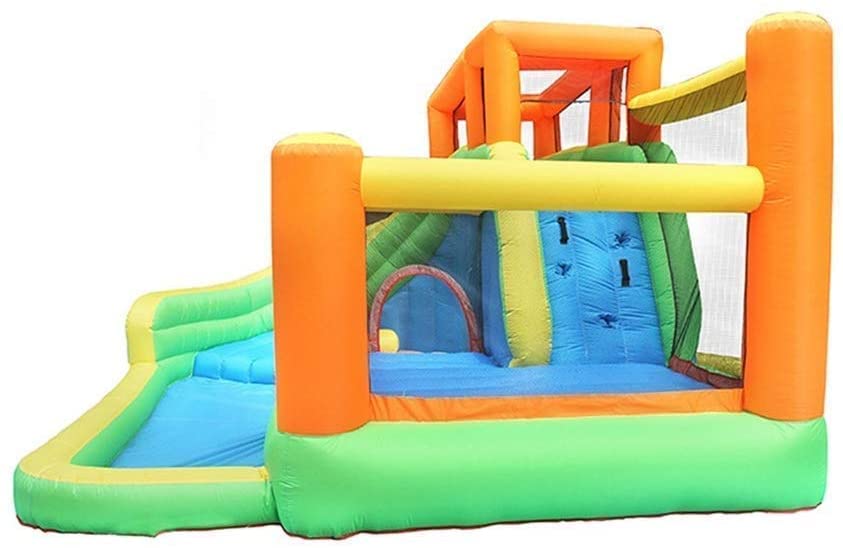 Inflatable Castle Inflatable Castle Family Children's Playground Outdoor Play Equipment Small Trampoline Slide Combination for Kids