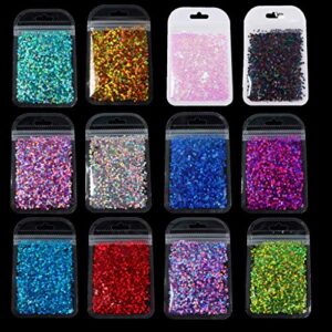 lixuesong flakes chunky glitter sequins chunky resin fillers diy nail art resin supplies epoxy resin fillers for diy mixed sequins