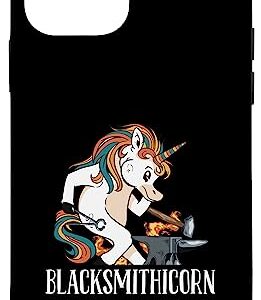 iPhone 12 mini Blacksmithicorn Cute Forge Forging Kids Case