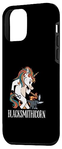 iPhone 12 mini Blacksmithicorn Cute Forge Forging Kids Case