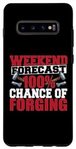 galaxy s10+ weekend forecast 100 percent chance forging forge blacksmith case