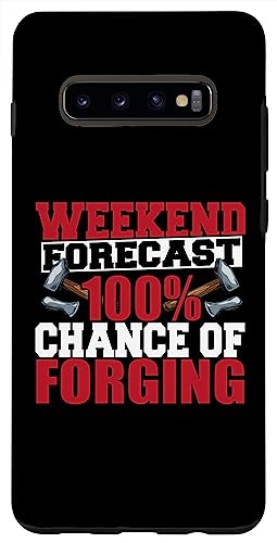 Galaxy S10+ Weekend Forecast 100 Percent Chance Forging Forge Blacksmith Case