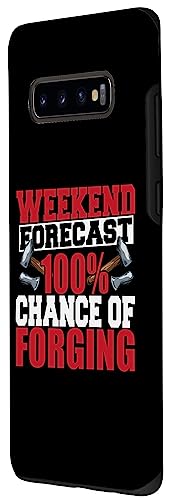 Galaxy S10+ Weekend Forecast 100 Percent Chance Forging Forge Blacksmith Case