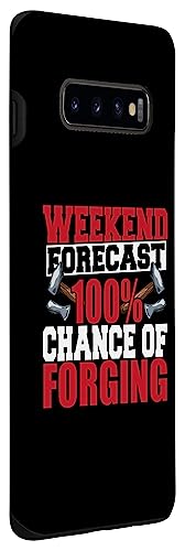 Galaxy S10+ Weekend Forecast 100 Percent Chance Forging Forge Blacksmith Case