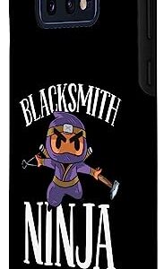 Galaxy S10e Forging Hammer Forge Cute Kids Blacksmith Ninja Case