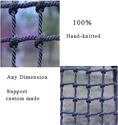 EkiDaz HXRW Rope Net Climbing Net for Kids Climbing Cargo Net Indoor and Outdoor Protective Safety Net Playground Sets for Backyards (Size : 2 * 4m(6.6 * 12.12ft))