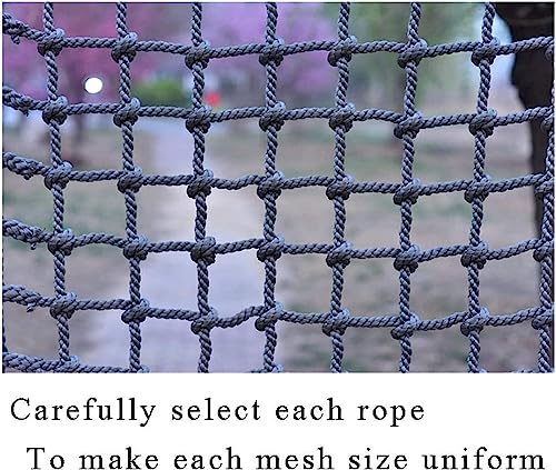 EkiDaz HXRW Rope Net Climbing Net for Kids Climbing Cargo Net Indoor and Outdoor Protective Safety Net Playground Sets for Backyards (Size : 2 * 4m(6.6 * 12.12ft))