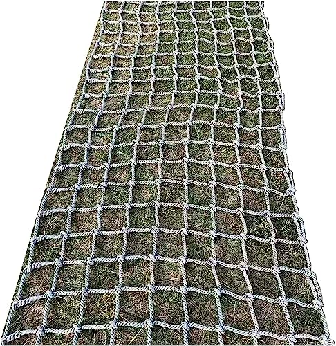 EkiDaz HXRW Rope Net Climbing Net for Kids Safety Net Rope Net Climbing Cargo Netting for Outdoor Treehouse Playground Sets for Backyards (Size : 4 * 4m(12.12 * 12.12ft))