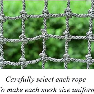 EkiDaz HXRW Rope Net Climbing Net for Kids Indoor and Outdoor Playing Garden Climbing Cargo Net Durable Protective Safety Net Playground Sets for Backyards (Size : 4 * 6m(12.12 * 18.18ft))