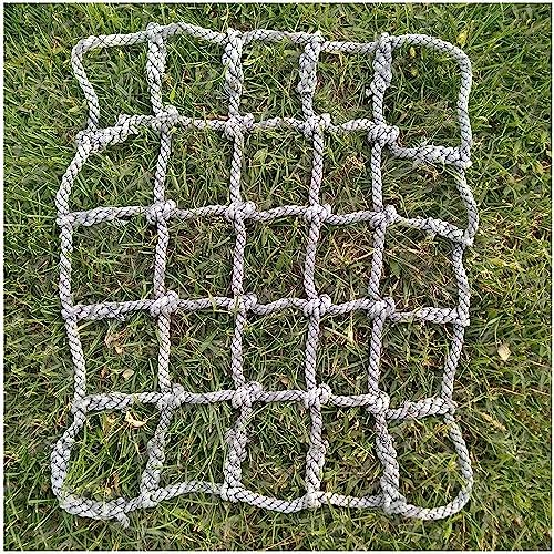 EkiDaz HXRW Rope Net Kids Protective Safety Net Climbing Cargo Netting Outdoor Rope Climbing Net Fall Protection Safety Net Playground Sets for Backyards (Size : 2 * 5m(6.6 * 15.15ft))