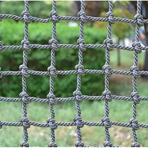 EkiDaz HXRW Rope Net Climbing Frame Net for Kids Balcony Railing Protection Climbing Cargo Net Safety Net Obstacle Course Climbing Net Playground Sets for Backyards (Size : 4 * 6m(12.12 * 18.18ft))