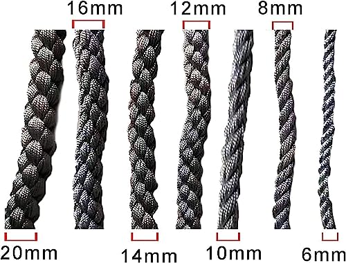 EkiDaz HXRW Rope Net Kids Protective Safety Net Climbing Cargo Netting Outdoor Rope Climbing Net Fall Protection Safety Net Playground Sets for Backyards (Size : 2 * 5m(6.6 * 15.15ft))